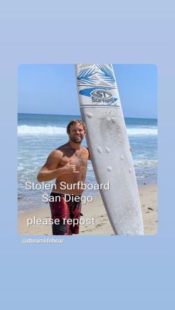Surfboard - Stolen