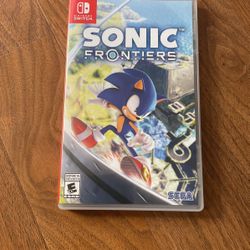 Sonic Frontiers Nintendo Switch 