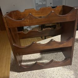 Wooden Wine Rack 