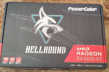 POWERCOLOR HELLHOUND AMD RADEON RX 6600XT 8GB GDDR6 GPU GRAPHICS CARD