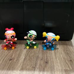 Powerpuff Girls On Skateboards