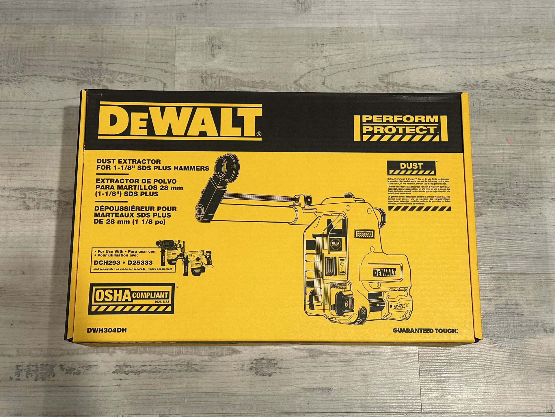 Dewalt Dust Extractor SDS Drill