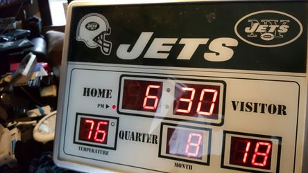 Jets clock