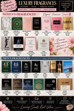 Perfumes for sale