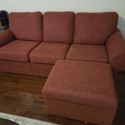 Living Room Set Couch Loveseat Ottoman 800 Obo