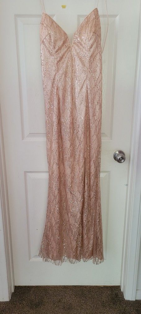 Rose Gold Formal Dress