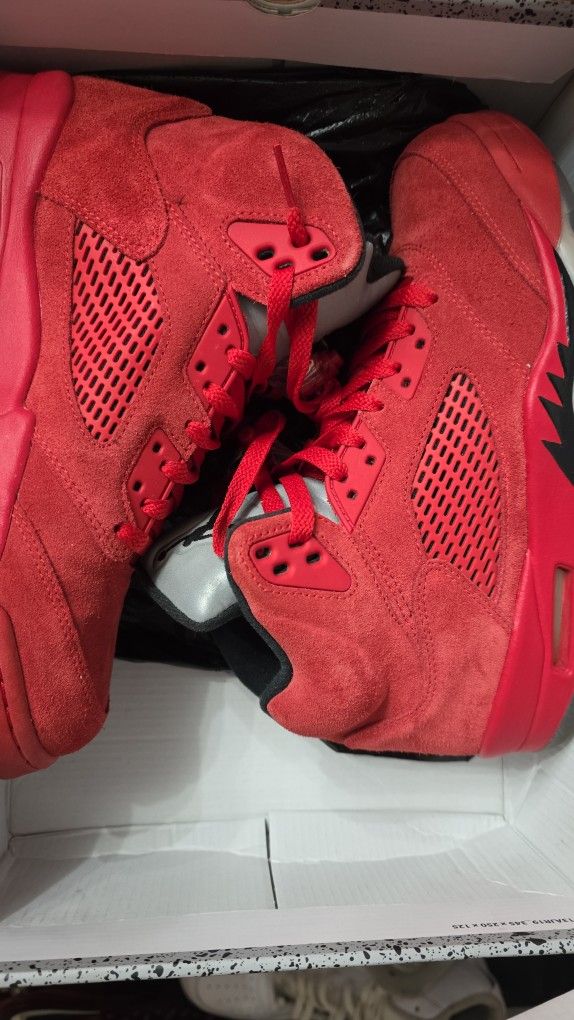 Jordan 5 RED SUEDE