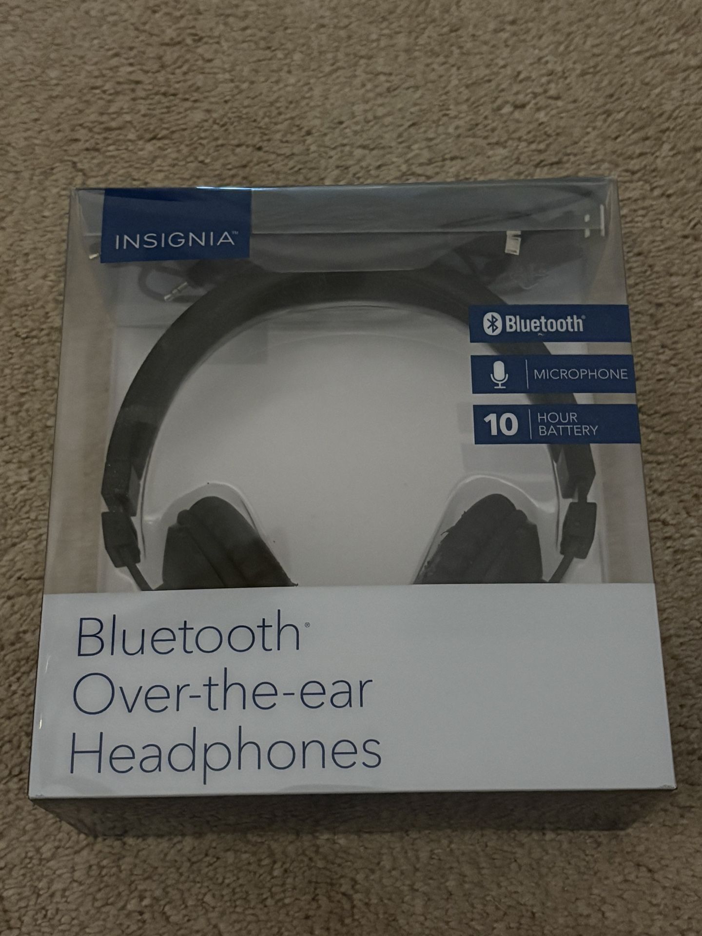 Insignia Bluetooth Over The Ear Headphones