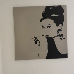 Ikea Iconic Audrey Hepburn Canvas