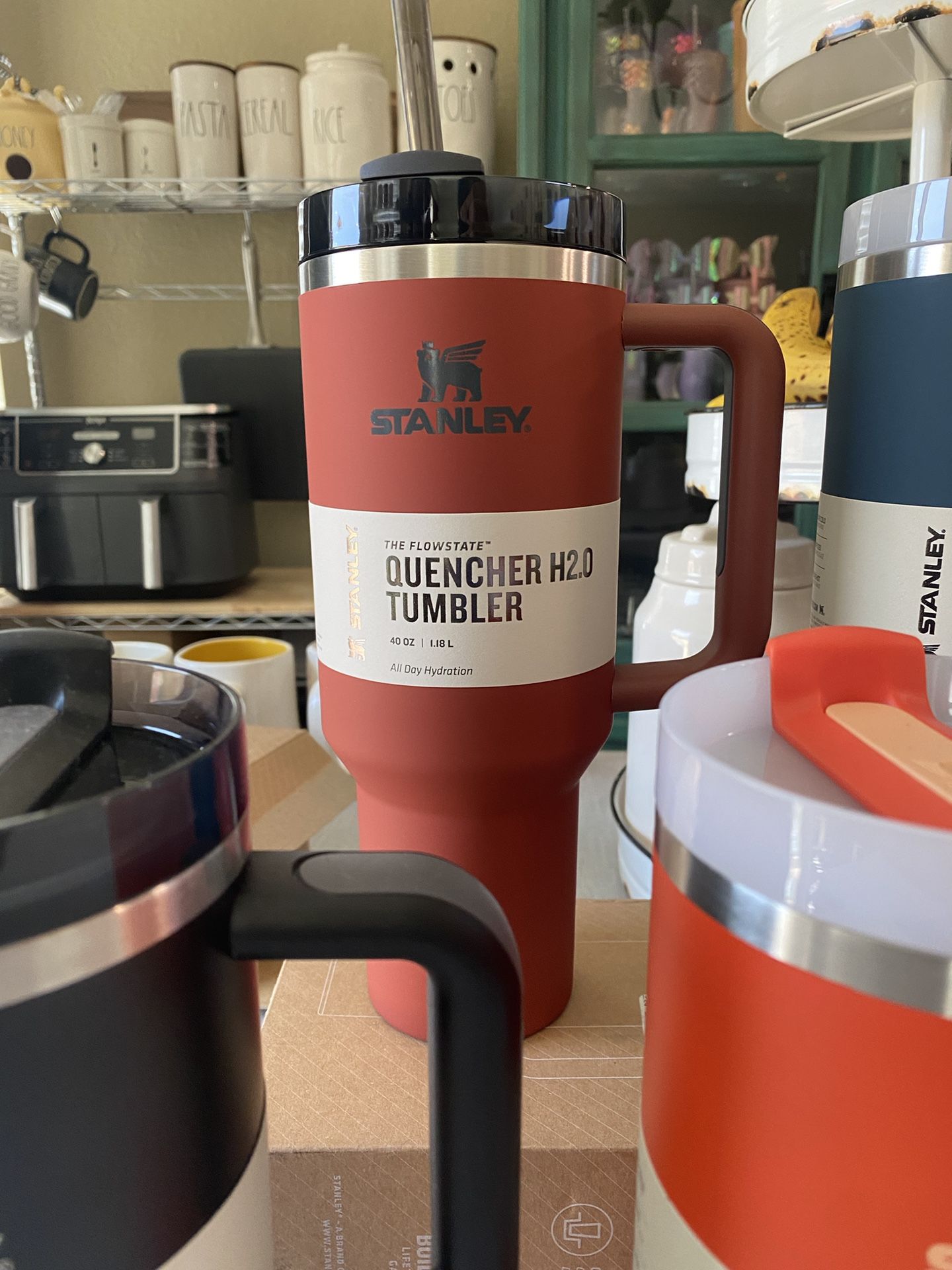 Red Rust Soft Matte Stanley 40oz