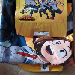 My Hero Academia Throw Blanket