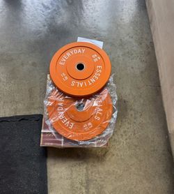 New 15lb Bumper Plates 
