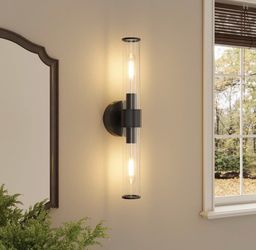 20” Modern Rechargeable Battery Operated Sconce - brand new
