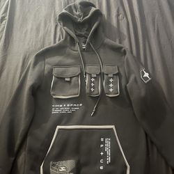 Black Time & Space hoodie 