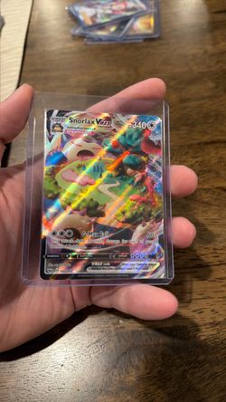 Snorlax VMAX Pokémon Card Full Art Holo