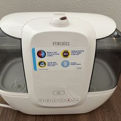 HoMedics Humidifier – Warm & Cool Mist, Great Condition