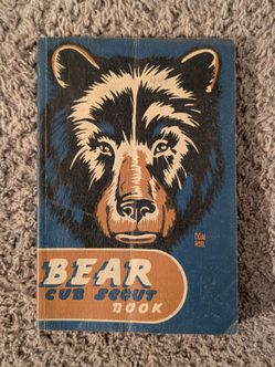 Vintage 1948 Boy Scouts Cub Scouts Bear Survivor Book