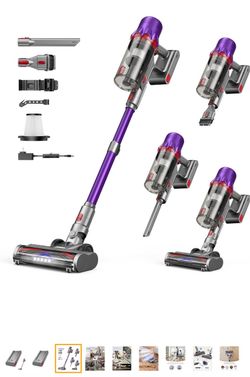 Brand: iXlion Cordless Vacuum Cleaner + TV109S Detachable 2600mAh Battery