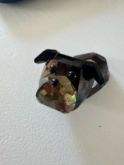 S NIB Swarovski Crystal Lovlots Gang Of Dogs Tomasino Bulldog