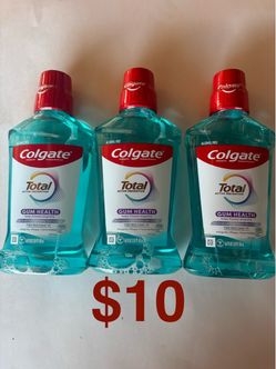 Colgate Total Gum Health Mouthwash 3-Pack