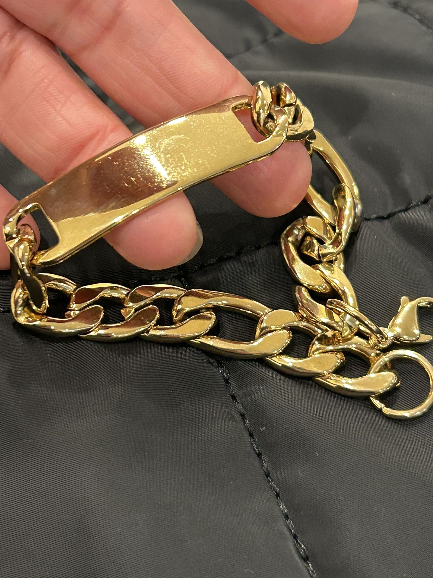 gold plated bracelet