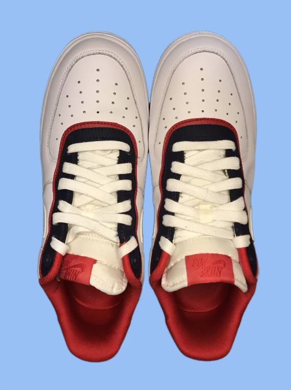 Nike Air Force Low '07 LV8 Double Layer Obsidian Red AO2439