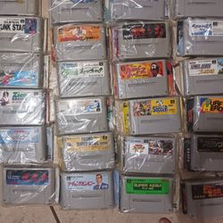 Super Nintendo Games 