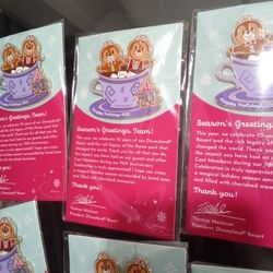 Disney Employees Pins Gifts To Employees 