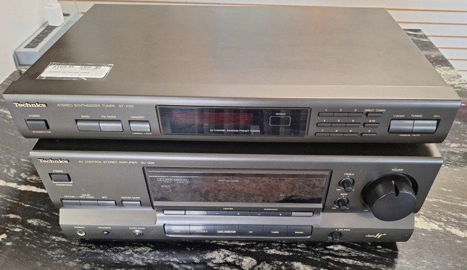 Technics Tuner ST-K55 And Reciver SU-G96