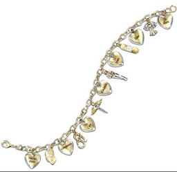 Nurses Tribute Crystal Charm Bracelet