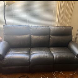 LEATHER LAZY BOY COUCH SET