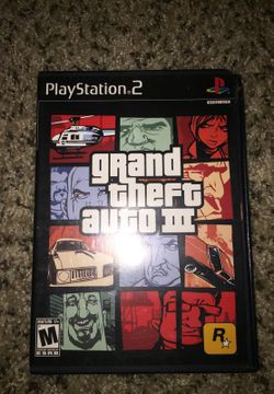 GTA 3 for PS2 from GTA TRIO PACK (2008)