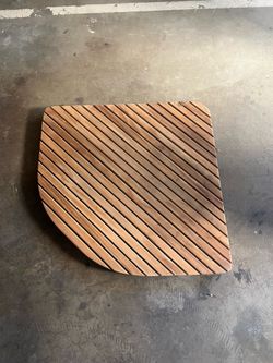 Teak Shower Mat