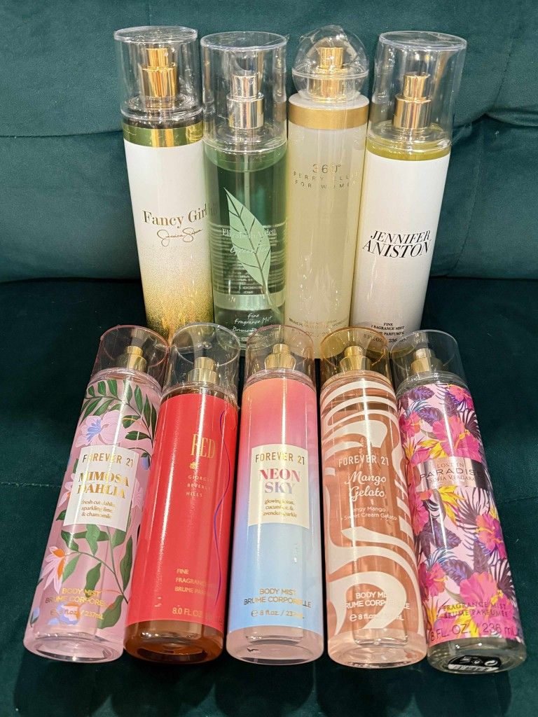 Brand New Fragrance Mist- $10/ Ea Forever 21, Sofia Vergara & More