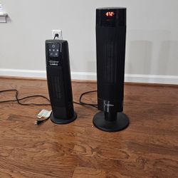 Lasko Space Heater.  20in & 27in