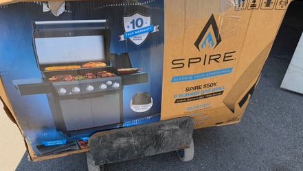 New Grill 6 burners with side stove