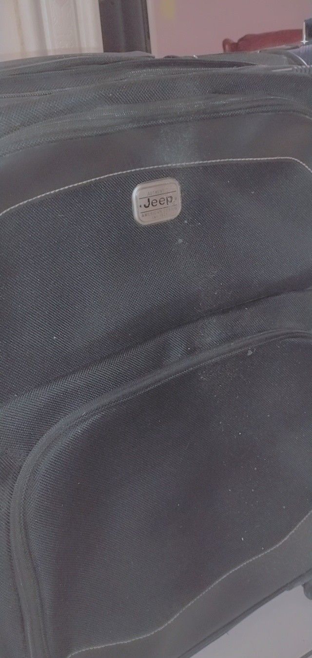 Authentic Jeep Brand Suitcase 