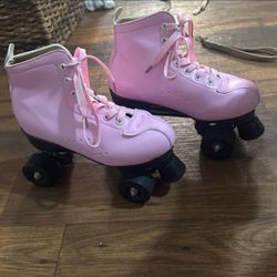 Pink Roller Skates 
