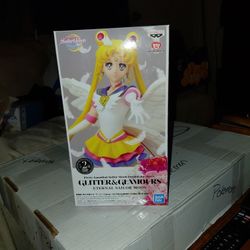 Sailor Moon Glitter And Glamorous Figure Brand New Sealed Box 