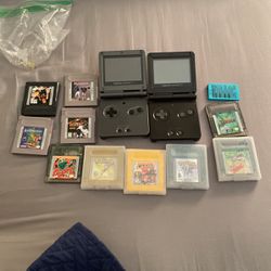 Game Boy Advance SPs And Games