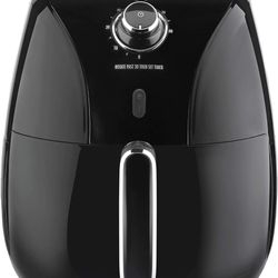 Proctor Silex 5.3QT Air Fryer Oven with Temperature Control, 60 Min Timer, Non Stick Basket, 1700W, Black (35060)