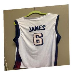 LeBron James USA Jersey Genuine Athletic Gear organization you