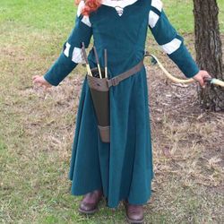 Merida girls Halloween costume