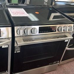 Stove Stainless Steel New Open Box Scratch And Dent 