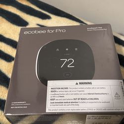 Ecobee smart thermostat with 4 sensors !$150! For all