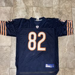 Vintage Chicago Bears Greg Olsen NFL Football Jersey Reebok On Field Sz Large 