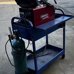 Máquina Para Soldar Todo Completo Tanque Casco Y Carrito 