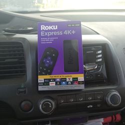 ROKU Express 4K+ Streaming Stick. Retail $39.98