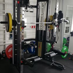 Functional Trainer Rack / Professional Home Gym Smith Machine 