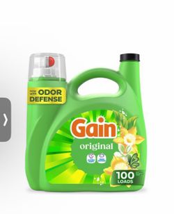 Gain Original Liquid Laundry Detergent 100 Loads